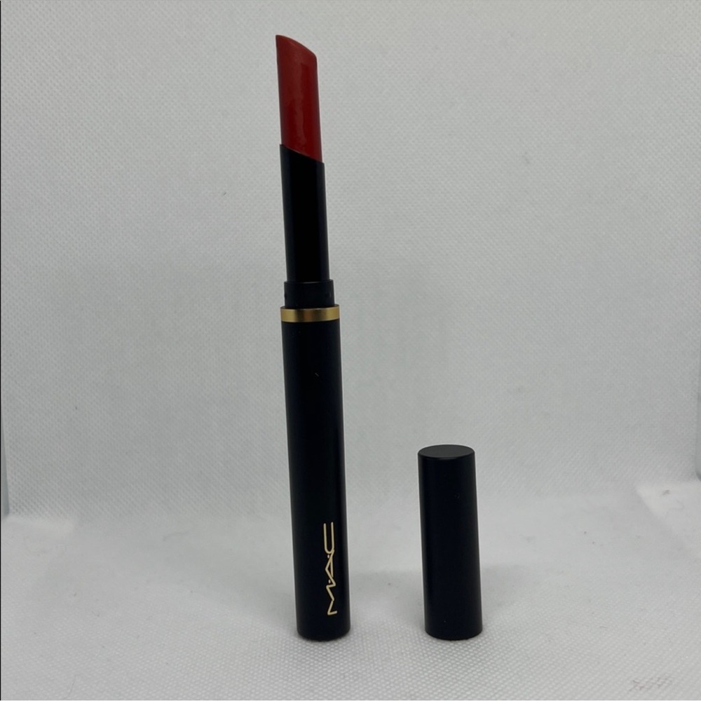 MAC Cosmetics Bold Scarlet Lipstick- Pumpkin Spice